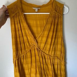 Mustard yellow/orange Luck Brand sleeveless top